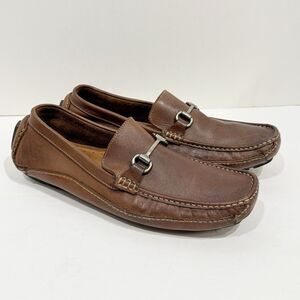 Clarks Mens Ultimate Comfort Leather Driving Moccasions Loafers Shoe Brown 11 M